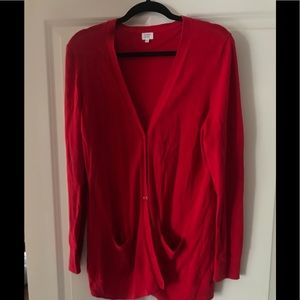 Red Cardigan
